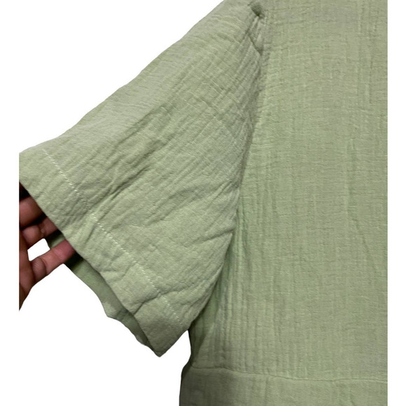 Commense Tied Cotton Jumpsuit - Picture 6 of 12